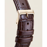  Shop Authentic Hugo Boss Corporal White Dial Brown Leather Strap Watch for Men - 1513640 - Luxxuri