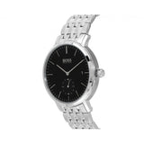  Shop Authentic Hugo Boss Corporal Black Dial Silver Mesh Bracelet Watch for Men - 1513641 - Luxxuri