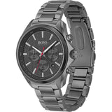  Shop Authentic Hugo Boss Distinct Grey Dial Gren Steel Strap Watch for Men - 1513858 - Luxxuri