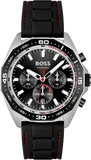  Shop Authentic Hugo Boss Energy Chronograph Black Dial Black Silicon Strap Watch For Men - 1513969 - Luxxuri