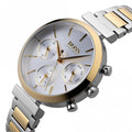  Shop Authentic Hugo Boss Flawless Silver Dial Two Tone Steel Strap Watch for Women - 1502550 - Luxxuri