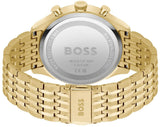  Shop Authentic Hugo Boss Gregor Chronograph Brown Dial Gold Steel Strap Watch For Men - 1514051 - Luxxuri
