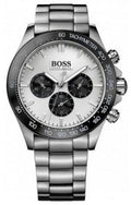  Shop Authentic Hugo Boss Ikon White Dial Silver Steel Strap Watch for Men - 1512964 - Luxxuri