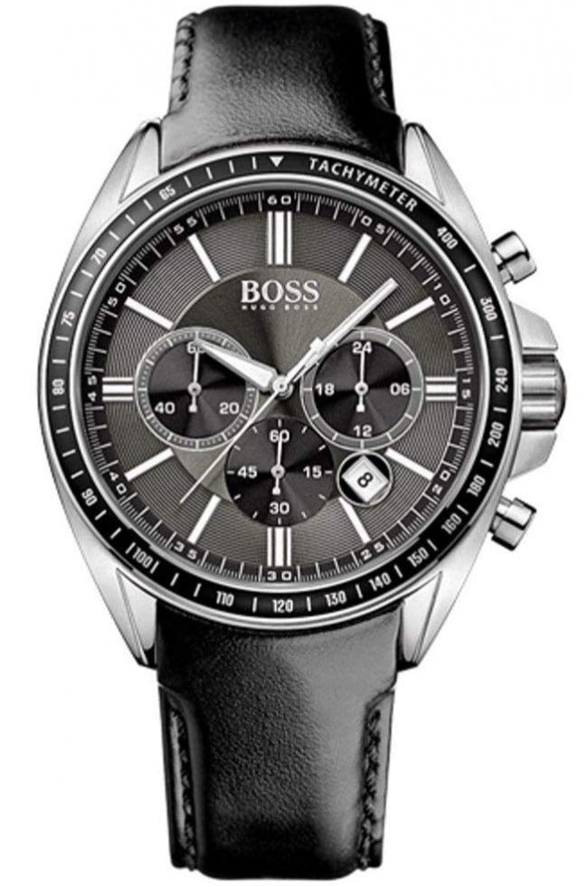  Shop Authentic Hugo Boss Contemporary Sport Driver Black Dial Black Leather Strap Watch for Men - 1513085 - Luxxuri