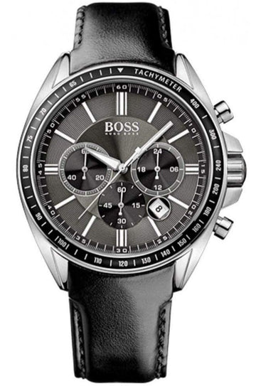  Shop Authentic Hugo Boss Contemporary Sport Driver Black Dial Black Leather Strap Watch for Men - 1513085 - Luxxuri