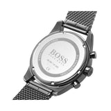  Shop Authentic Hugo Boss Skymaster Grey Dial Grey Mesh Bracelet Watch for Men - 1513837 - Luxxuri