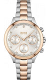  Shop Authentic Hugo Boss Hera White Dial Two Tone Steel Strap Watch for Women - 1502564 - Luxxuri