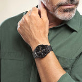  Shop Authentic Hugo Boss Associate Black Dial Black Mesh Bracelet Watch for Men - 1513811 - Luxxuri