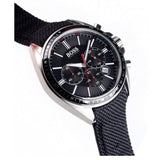  Shop Authentic Hugo Boss Driver Black Dial Black Leather Strap Watch for Men -1513087 - Luxxuri