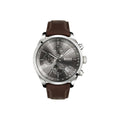  Shop Authentic Hugo Boss Grand Prix Grey Dial Brown Leather Strap Watch for Men -  1513476 - Luxxuri