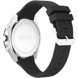 Shop Authentic Hugo Boss Velocity Black Dial Black Leather Strap Watch for Men - 1513716 - Luxxuri