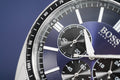  Shop Authentic Hugo Boss Chronograph Driver Blue Dial Silver Steel Strap Watch for Men - 1513081 - Luxxuri