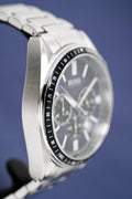  Shop Authentic Hugo Boss Chronograph Driver Blue Dial Silver Steel Strap Watch for Men - 1513081 - Luxxuri