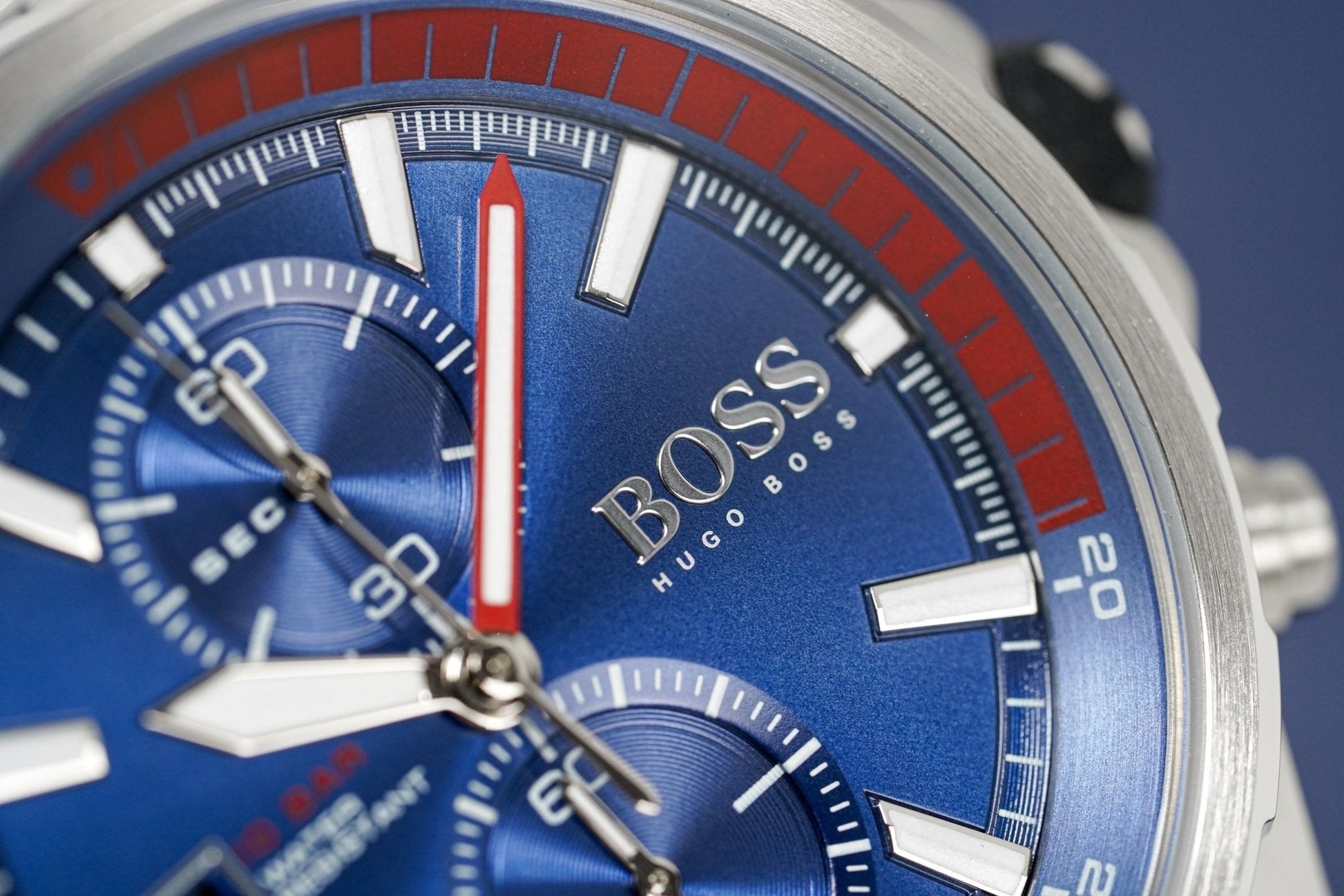  Shop Authentic Hugo Boss Globetrotter Blue Dial Silver Steel Strap Watch for Men - 1513823 - Luxxuri