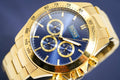  Shop Authentic Hugo Boss Ikon Blue Dial Gold Steel Strap Watch for Men - 1513340 - Luxxuri