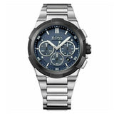  Shop Authentic Hugo Boss Supernova Chronograph Blue Dial Silver Steel Strap Watch for Men - 1513360 - Luxxuri