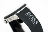 Shop Authentic Hugo Boss Velocity Black Dial Black Leather Strap Watch for Men - 1513716 - Luxxuri