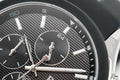 Hugo Boss Velocity Black Dial Black Leather Strap Watch for Men - 1513716