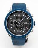  Shop Authentic Hugo Boss Velocity Black Dial Blue Rubber Strap Watch for Men - 1513717 - Luxxuri