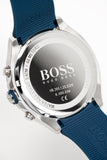  Shop Authentic Hugo Boss Velocity Black Dial Blue Rubber Strap Watch for Men - 1513717 - Luxxuri