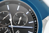  Shop Authentic Hugo Boss Velocity Black Dial Blue Rubber Strap Watch for Men - 1513717 - Luxxuri