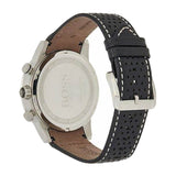  Shop Authentic Hugo Boss Rafale Chronograh Quartz White Dial Black Leather Strap Watch For Men - HB1513403 - Luxxuri