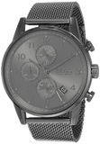  Shop Authentic Hugo Boss Navigator Grey Dial Grey Mesh Bracelet Watch for Men - 1513674 - Luxxuri