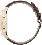  Shop Authentic Hugo Boss Navigator Grey Dial Brown Leather Strap Watch for Men - 1513496 - Luxxuri