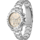  Shop Authentic Hugo Boss Novia Pink Dial Silver Steel Strap Watch for Women - 1502615 - Luxxuri
