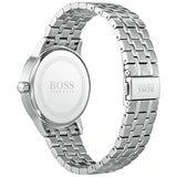  Shop Authentic Hugo Boss Officer Black Dial Silver Steel Strap Watch for Men - 1513614 - Luxxuri
