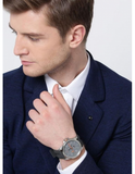  Shop Authentic Hugo Boss Detroit Sport Analog Grey Dial Grey Rubber Strap Watch For Men - 1550007 - Luxxuri