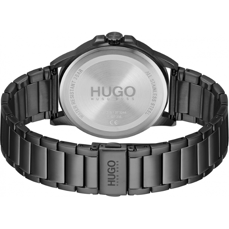  Shop Authentic Hugo Boss Spirit Chronograph Grey Dial Grey Steel Strap Watch for Men - 1513695 - Luxxuri