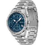  Shop Authentic Hugo Boss Pilot Blue Dial Silver Steel Strap Watch for Men - 1513850 - Luxxuri
