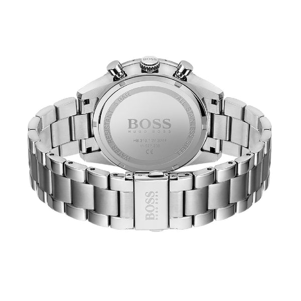  Shop Authentic Hugo Boss Pilot Blue Dial Silver Steel Strap Watch for Men - 1513850 - Luxxuri