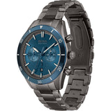  Shop Authentic Hugo Boss Santiago Blue Dial Grey Steel Strap Watch for Men - 1513863 - Luxxuri
