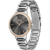  Shop Authentic Hugo Boss Signature Grey Dial Silver Steel Strap Watch for Men - 1502569 - Luxxuri