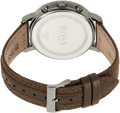  Shop Authentic Hugo Boss Spirit White Dial Brown Nylon Strap Watch for Men - 1513690 - Luxxuri