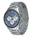  Shop Authentic Hugo Boss Chronograph Blue Dial Silver Steel Strap Watch for Men - 1513630 - Luxxuri