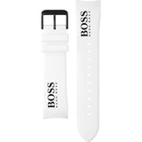  Shop Authentic Hugo Boss Velocity Black Dial White Rubber Strap Watch for Men - 1513718 - Luxxuri
