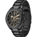  Shop Authentic Hugo Boss Volane Black Dial Black Steel Strap Watch for Men - 1513950 - Luxxuri