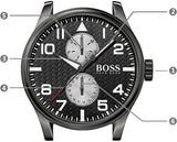  Shop Authentic Hugo Boss Aeroliner Maxx Quartz Black Dial Black Nylon Strap Watch For Men - HB1513086 - Luxxuri