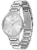  Shop Authentic Hugo Boss Signature Silver Dial Silver Steel Strap Watch for Women - 1502539 - Luxxuri