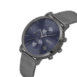  Shop Authentic Hugo Boss Skymaster Chronograph Grey Dial Grey Mesh Bracelet Watch for Men  - 1513934 - Luxxuri