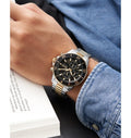  Shop Authentic Hugo Boss Admiral Black Dial Two Tone Steel Strap Watch for Men - 1513908 - Luxxuri