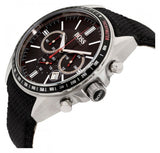  Shop Authentic Hugo Boss Driver Black Dial Black Leather Strap Watch for Men -1513087 - Luxxuri