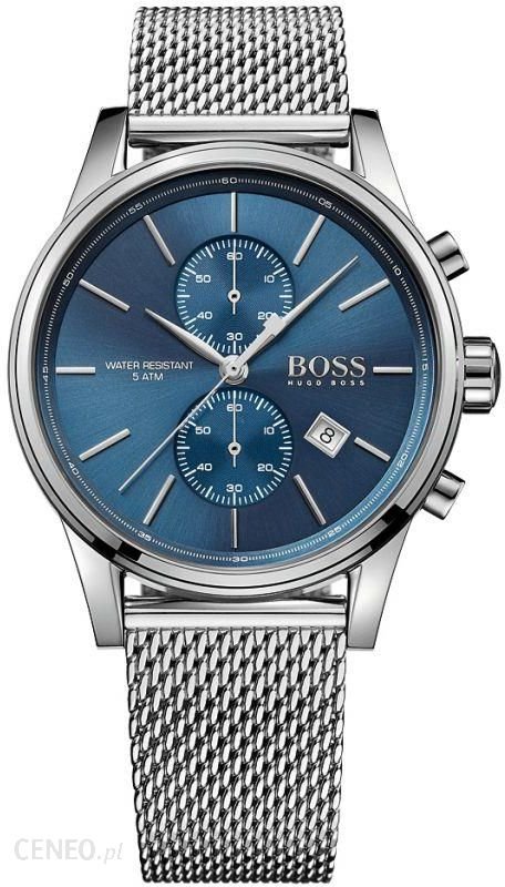  Shop Authentic Hugo Boss Jet Blue Dial Silver Mesh Bracelet Watch for Men - 1513441 - Luxxuri