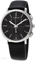  Shop Authentic Calvin Klein Posh Black Dial Black Leather Strap Watch for Men - K8Q371C1 - Luxxuri