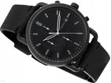  Shop Authentic Fossil Commuter Black Dial Black Leather Strap Watch for for Men - FS5504 - Luxxuri