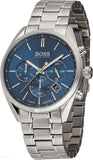  Shop Authentic Hugo Boss Champion Blue Dial Silver Steel Strap Watch for Men - 1513818 - Luxxuri