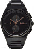  Shop Authentic Hugo Boss Steer Analog Black Dial  Black Steel Strap Watch For Men - 1514068 - Luxxuri